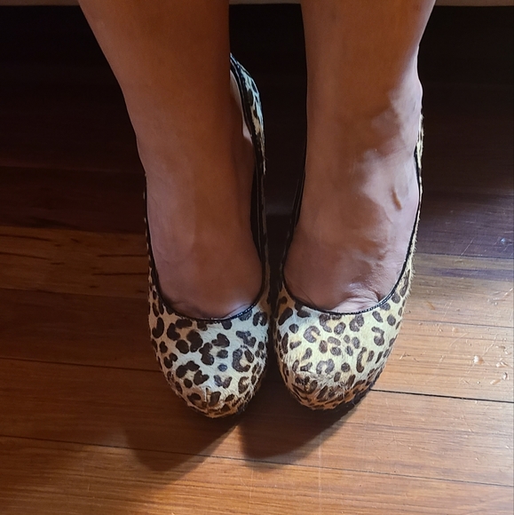 Aldo leopard print wedges - Picture 8 of 8